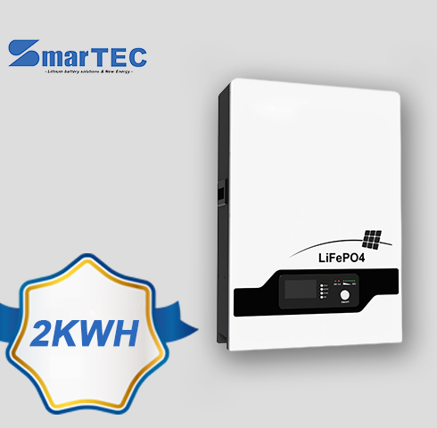 2KWH Solar Power Wall Batteries | Smartec