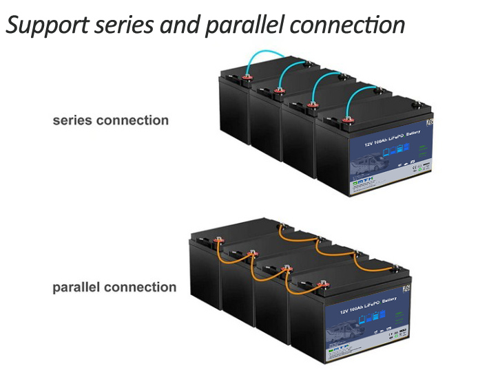 Support series and parallel connection