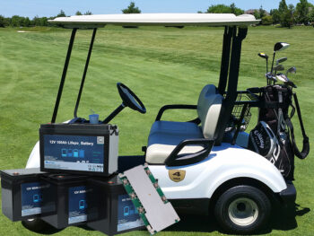 golf-cart-battery & BMS